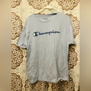 Large champion t shirt